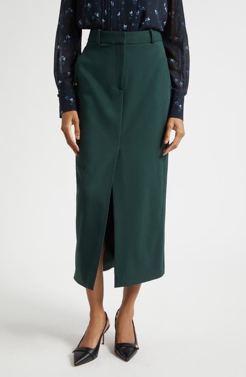 Maxine Front Slit Skirt
