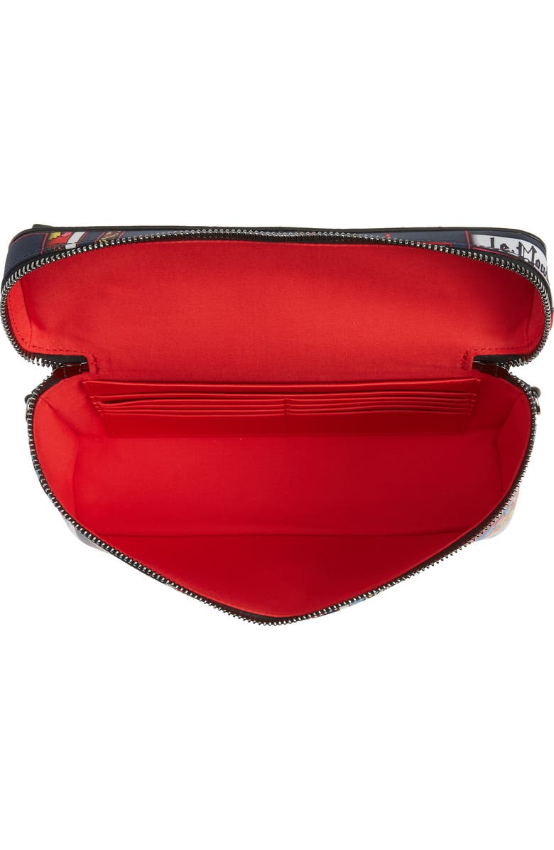 Christian Louboutin Kypipouch Tarot Print Crossbody Bag, Alternate, color,