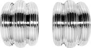 LILI CLASPE Small Elsa Shield Half Hoop Earrings