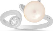 Queen Jewels CZ & Imitation Pearl Cat Ring