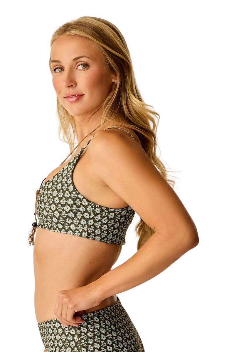 Carve Designs Escondido Compression Reversible Top, Alternate, color, Dk. Fir Batik/Dk. Fir