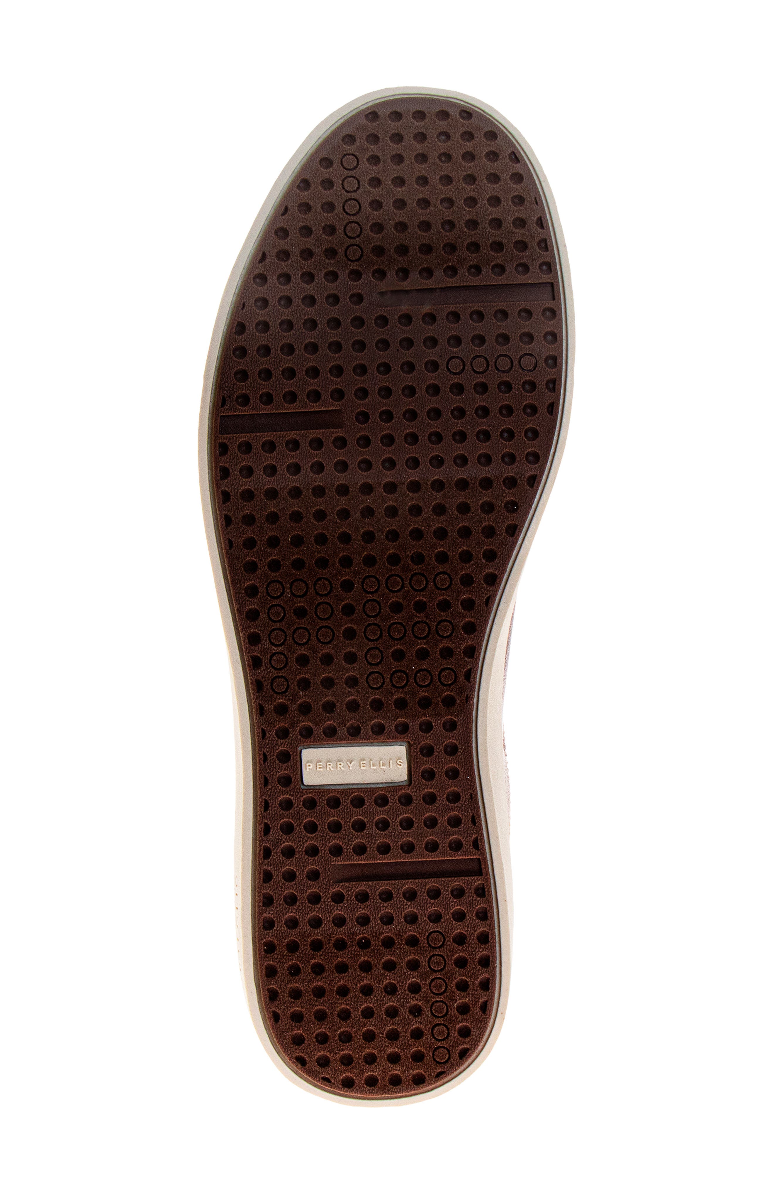 Portfolio Faux Leather Sneaker, Alternate, color, BROWN