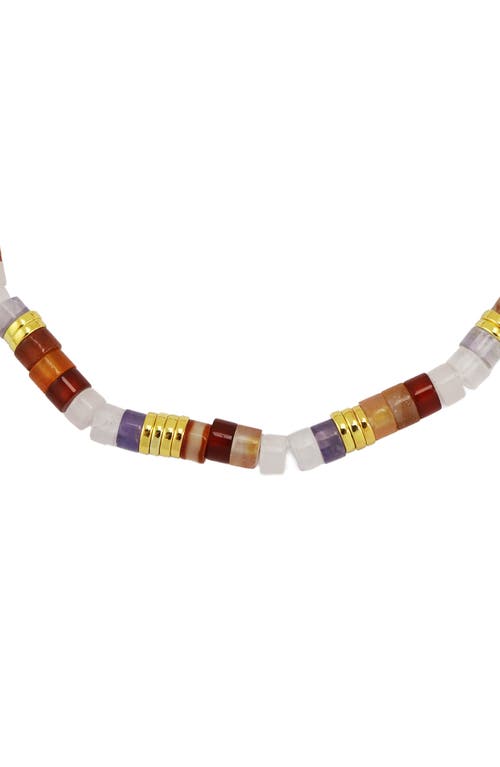 Rebl Mixed Stone Bead Bracelet