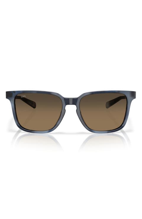 Kailano 53mm Polarized Square Sunglasses