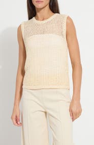 Lysse Avery Sequined Knit Shell