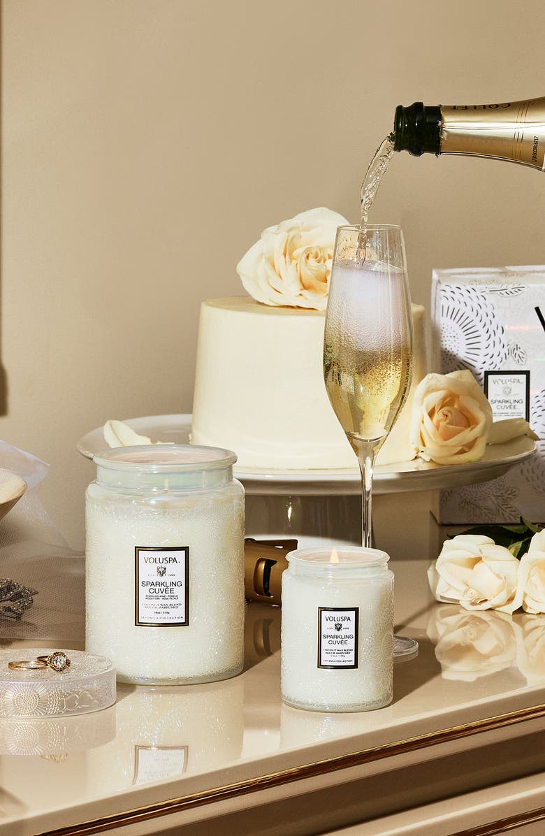 Voluspa Sparkling Cuvée Large Jar Candle, Alternate, color, Sparkling Cuvee