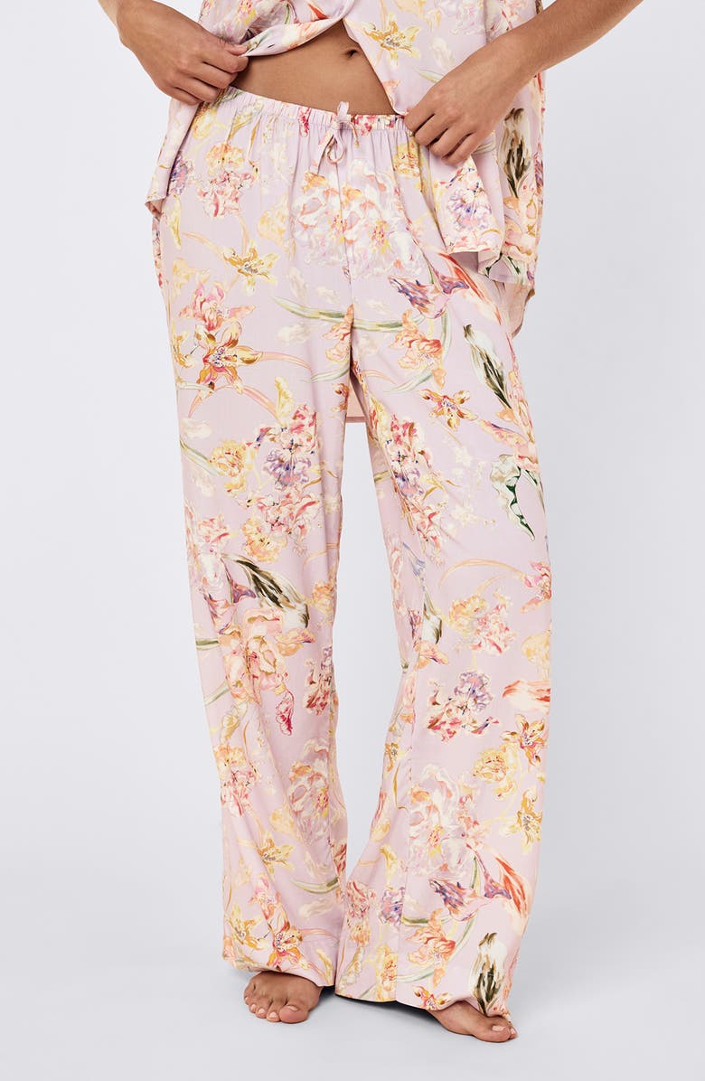 Papinelle Bailey Floral Print Pajamas, Alternate, color,