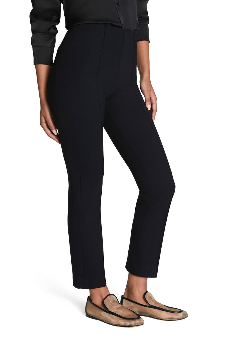 SPANXsupersmooth™ PerfectFit Ponte Ankle Slim Pants, Main, color, CLASSIC BLACK