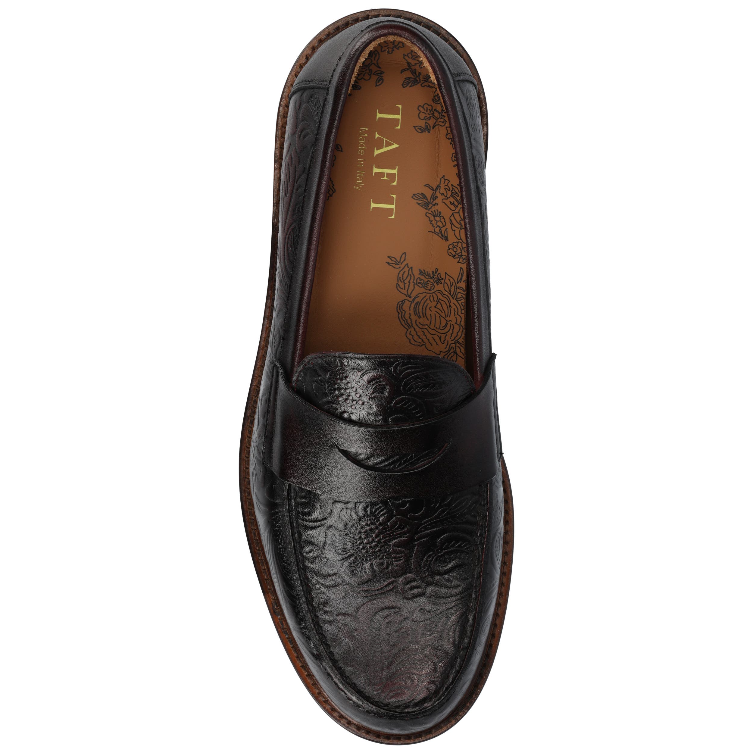 TAFT Men's Jack Penny Loafer, Alternate, color, Cordovan