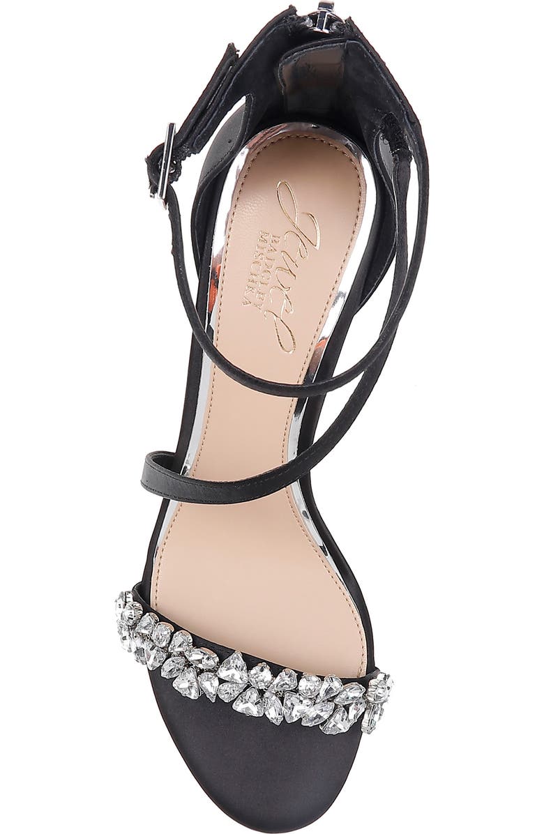 Jewel Badgley Mischka Danna Strappy Sandal, Alternate, color,
