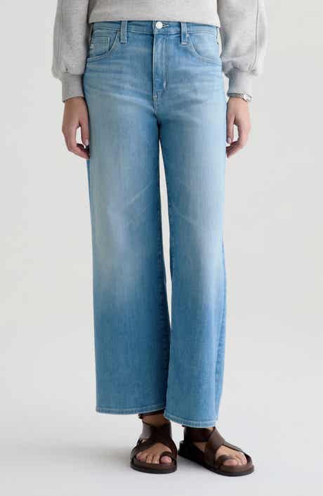 Saige Ankle Wide Leg Jeans