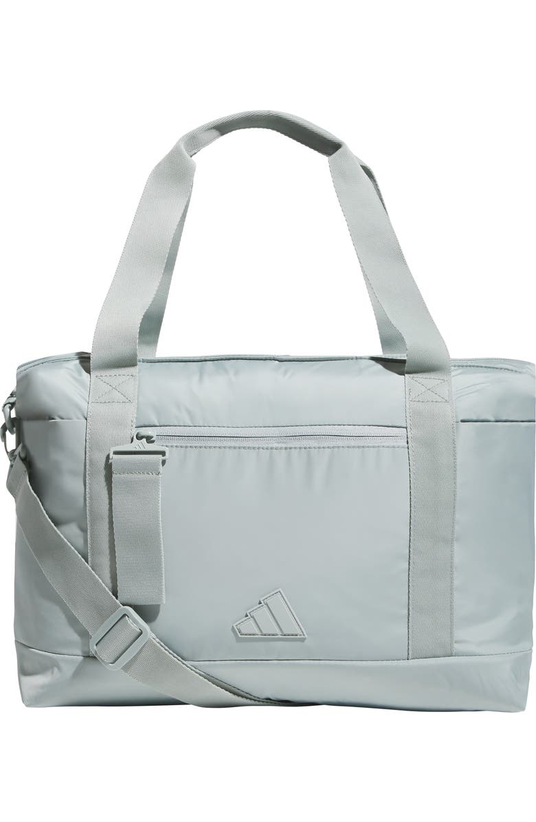 adidas All Me 3 Tote, Main, color, Wonder Sage Green