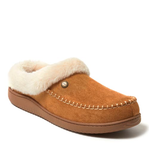 Dearfoams Baro Energy Return Clog Slipper In Whiskey