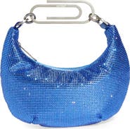 Off-White Paper Clip Embellished Hobo Bag