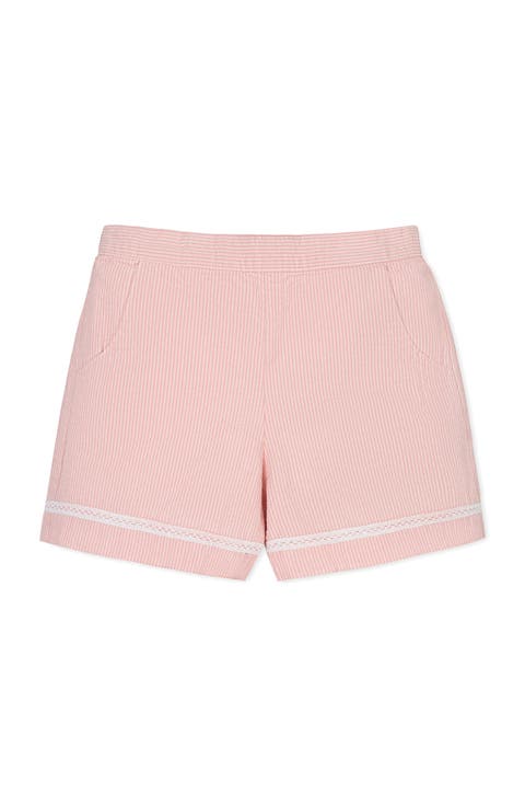 Kids' Organic Seersucker Pull-On Short (Toddler, Little Kid and Big Kid)