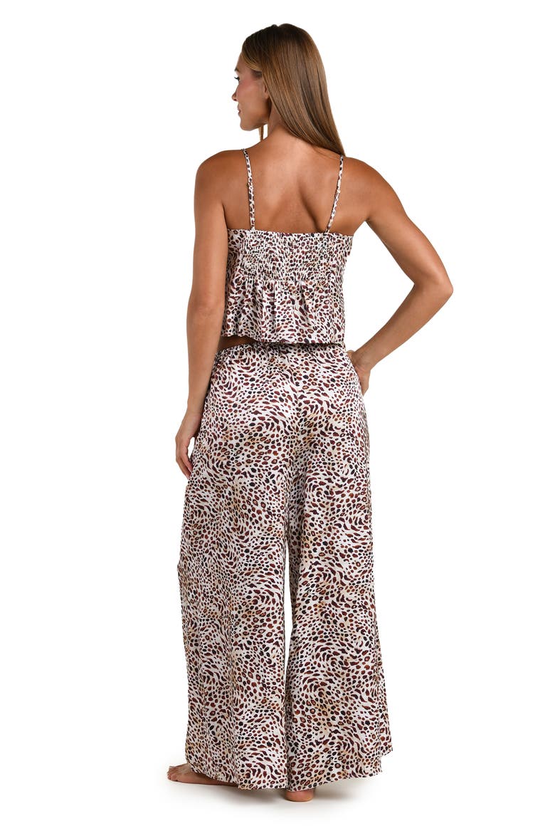 Paradise Heat Scarf Cover-Up Top, Alternate, color, MULTI