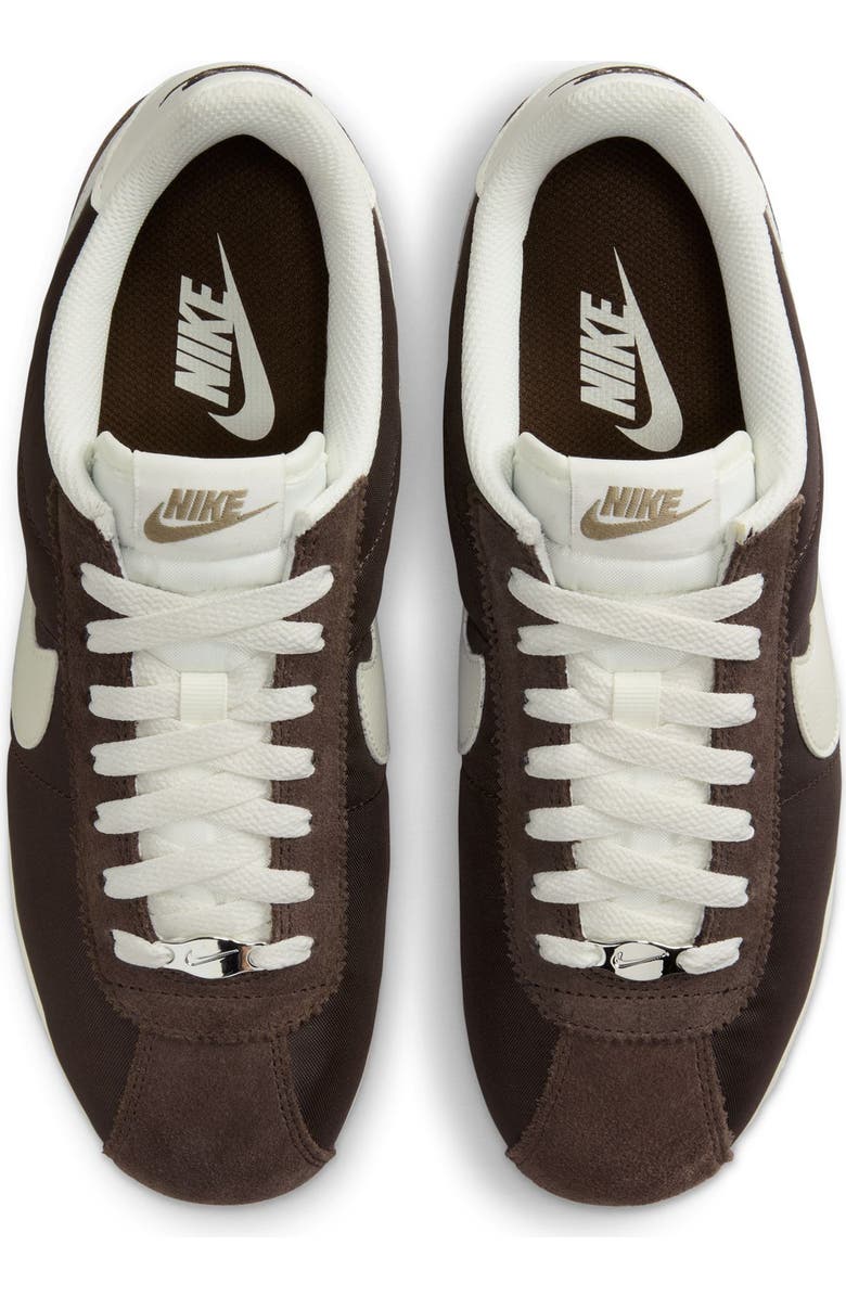 Nike Cortez Sneaker, Alternate, color, Baroque Brown/ Sail/ Khaki