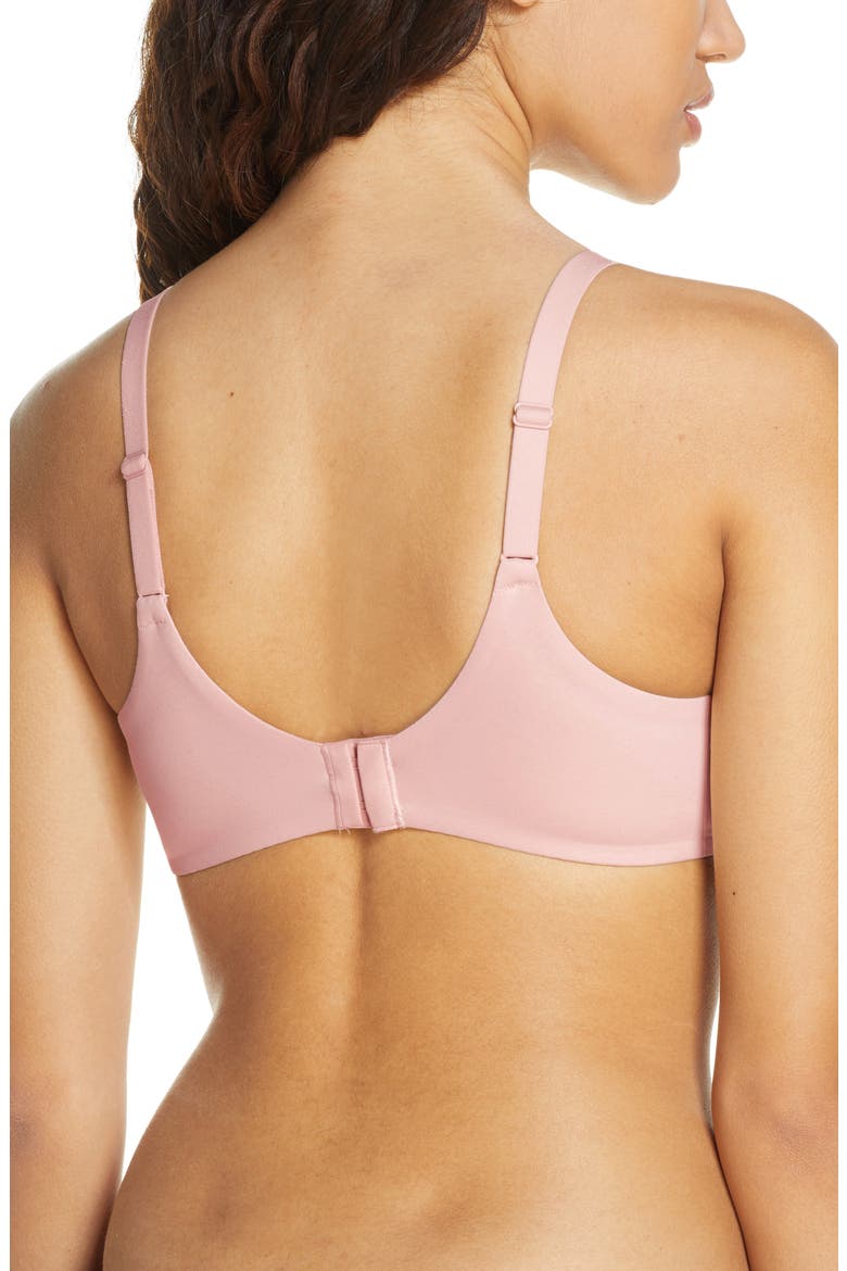 Norah Comfort Underwire Bra, Alternate, color, WATERLILY PINK-5K
