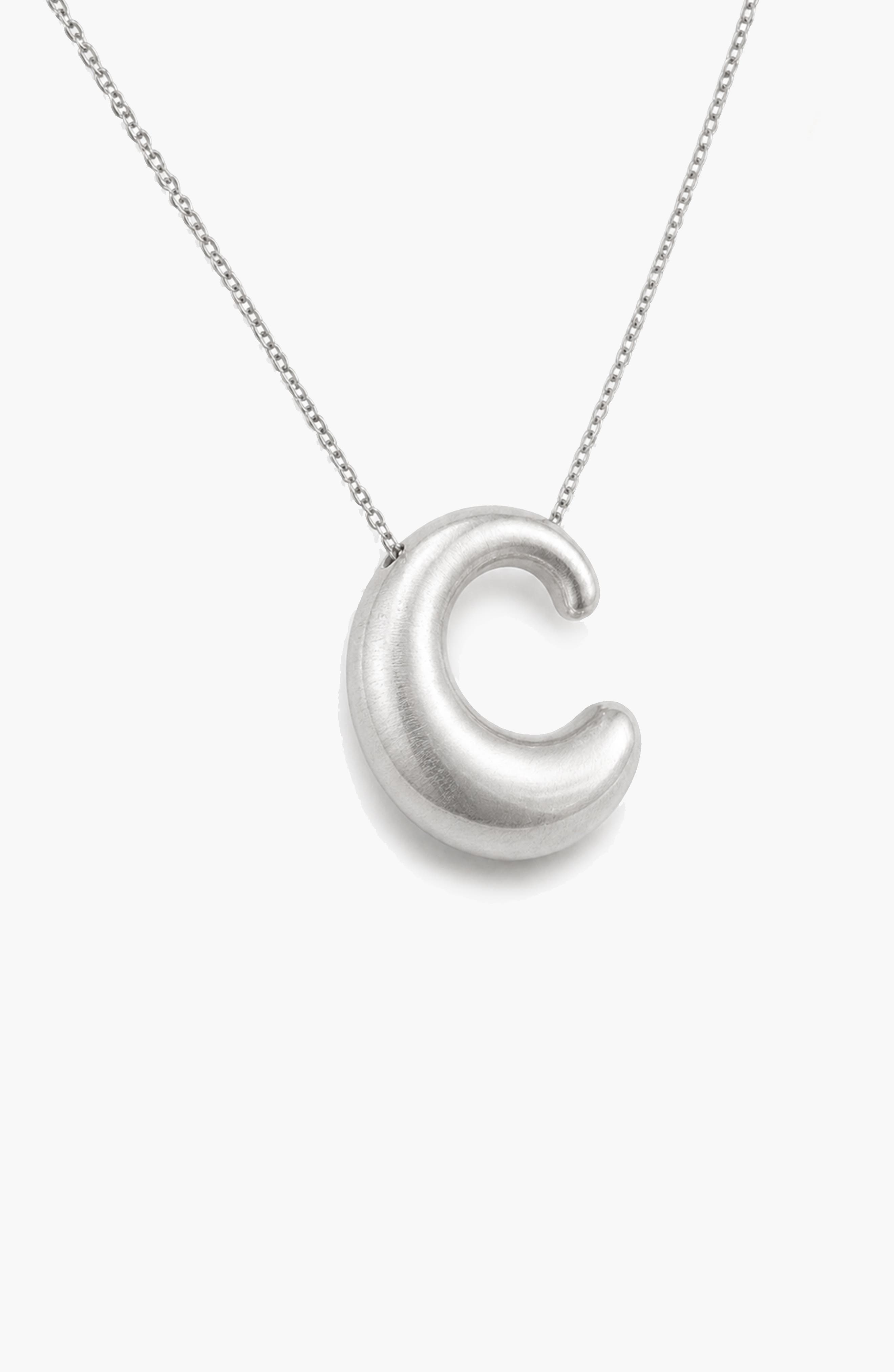 Yoj Astra Liquid Necklace In Metallic