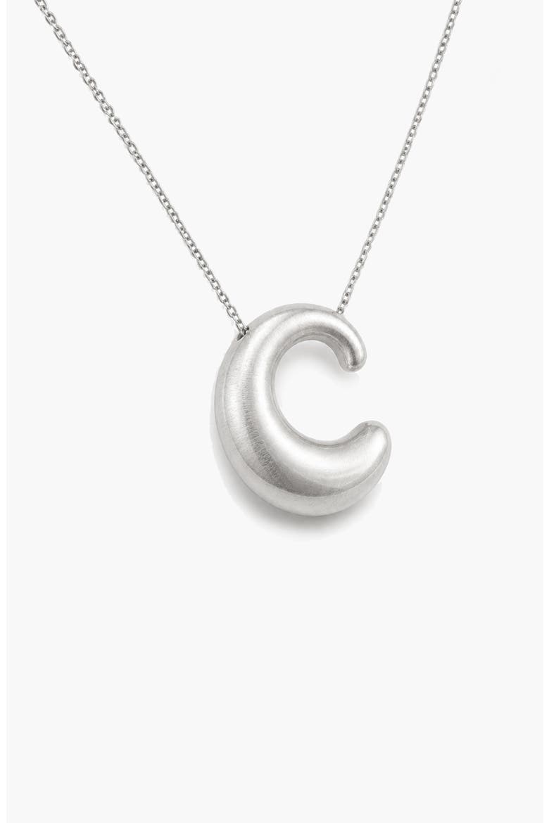 Astra Liquid Necklace in Silver, Main, color, Silver