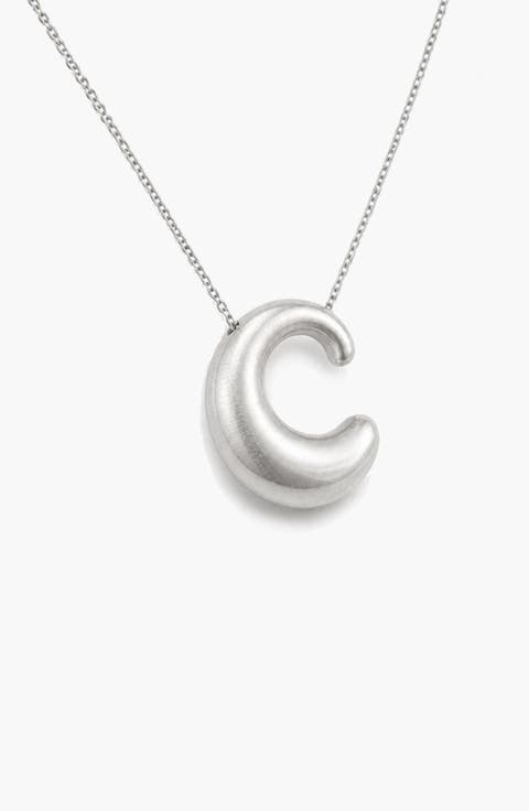 Astra Liquid Necklace in Silver