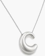 YOJ Astra Liquid Necklace in Silver