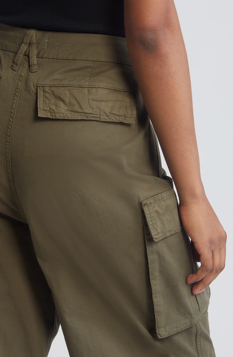 Good American Cotton Cargo Pants, Alternate, color, Fatigue001