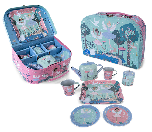Floss & Rock 9pc Tea Set in Attache in Enchanted  product