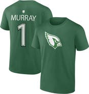 FANATICS Men's Fanatics Branded Kyler Murray Green Arizona Cardinals St. Patrick's Day Icon Player T-Shirt