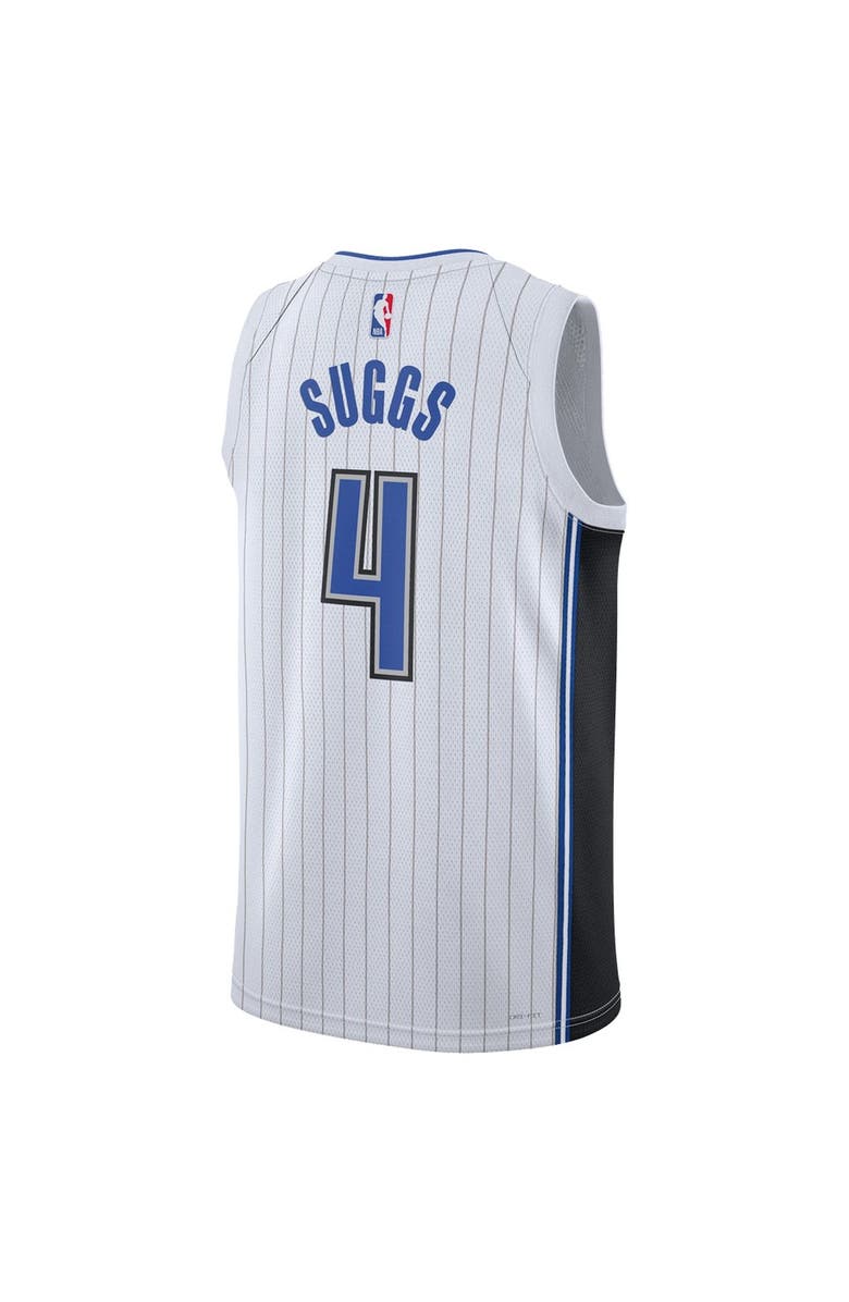 Nike Unisex Nike Jalen Suggs White Orlando Magic Swingman Jersey - Association Edition, Alternate, color, 