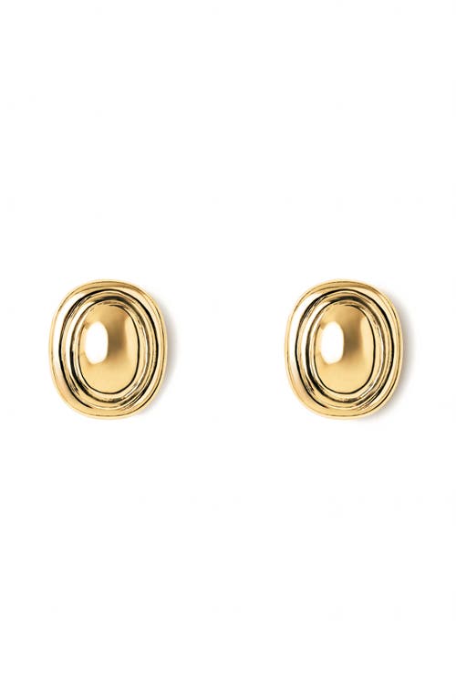 Lie Studio Eloise Earrings In Gold