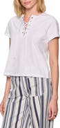 Sanctuary Timeless Lace-Up T-Shirt