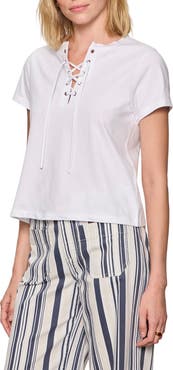 Sanctuary Timeless Lace-Up T-Shirt