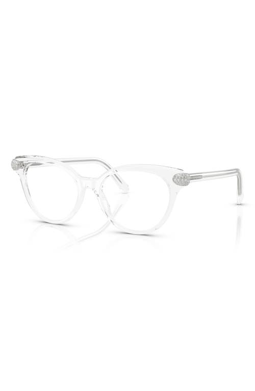 Swarovski 53mm Phantos Optical Glasses In Transparent
