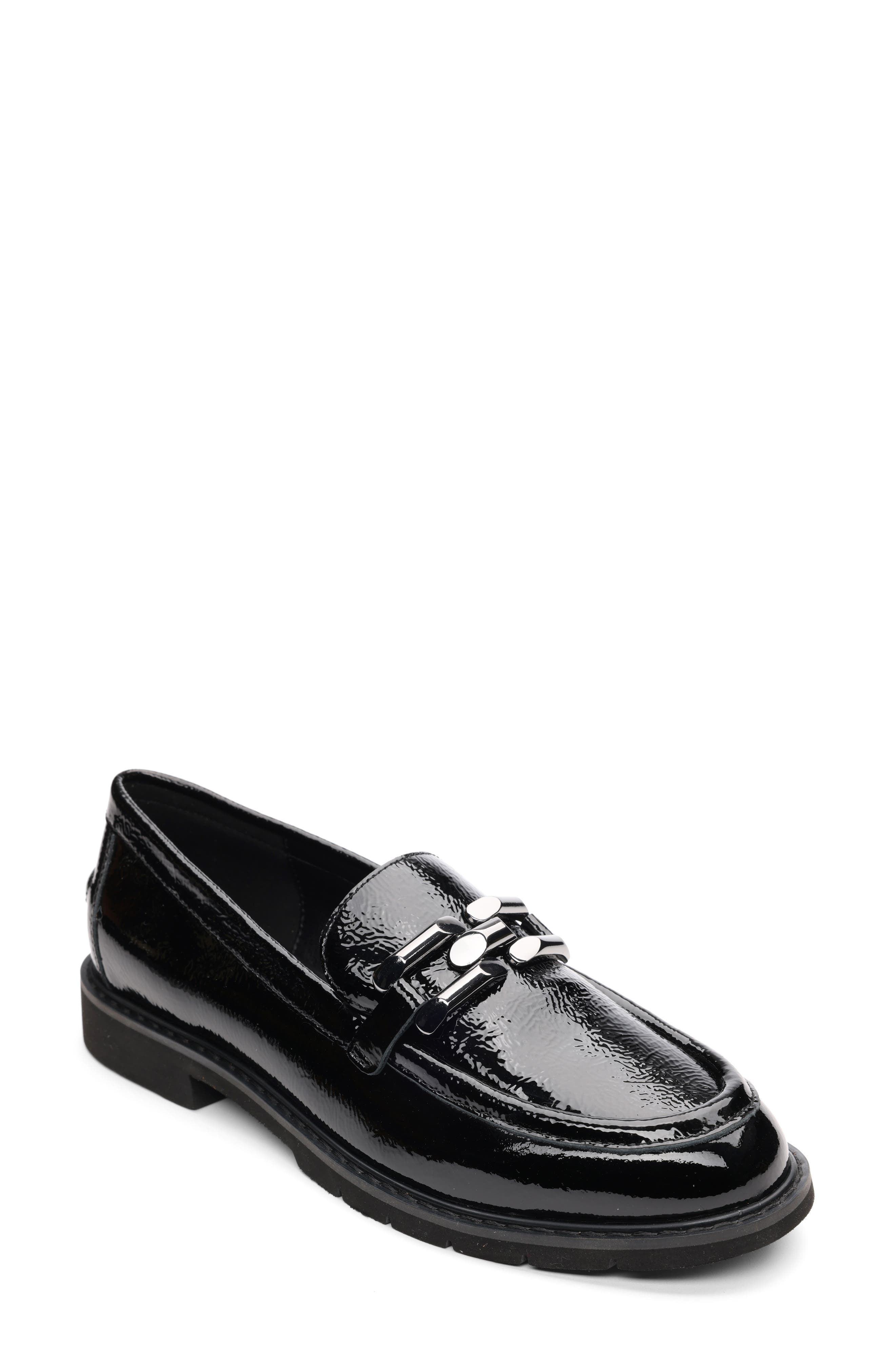 Sanctuary Whitney Bit Loafer, Main, color, Black