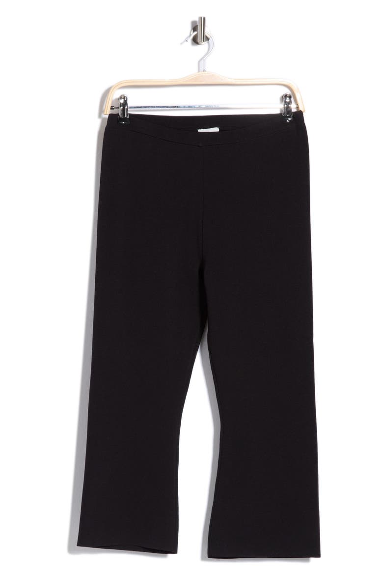 Pull-On Capris, Alternate, color, BLACK