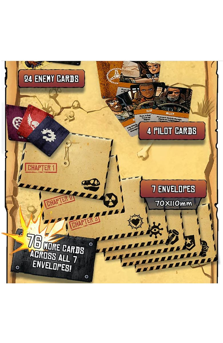 Renegade Game Studios Wreckland Run Solo Hero Series, Ages 10+, 1 Player, Alternate, color, Multicolored