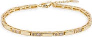 ARGENTO VIVO Cubic Zirconia Bar Bracelet