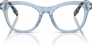 Burberry 46mm Cat Eye Optical Glasses