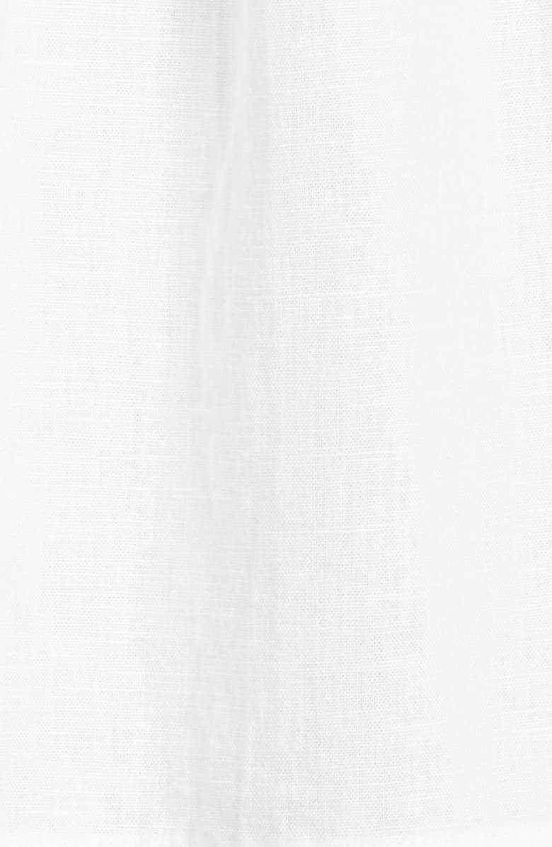 THE GREAT. The Tulip Linen & Cotton Top, Alternate, color,