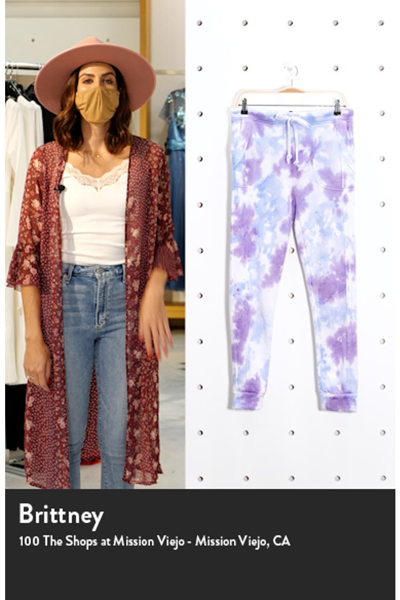Free People FP Movement Tie Dye Pocket Joggers video