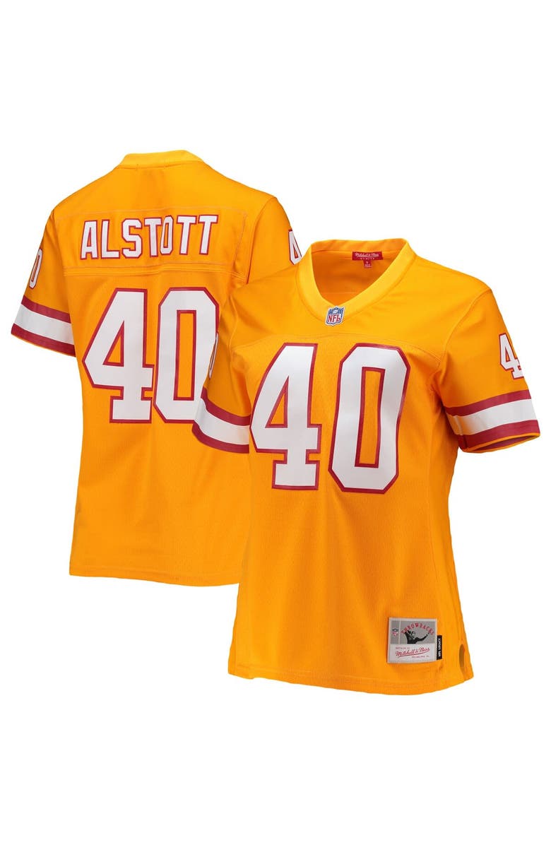 Mitchell & Ness Women's Mitchell & Ness Mike Alstott Orange Tampa Bay Buccaneers Legacy Replica Player Jersey, Main, color, Orange