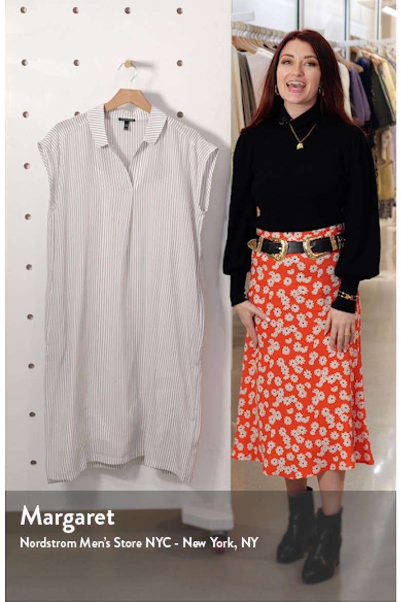 Stripe Silk Shirtdress video
