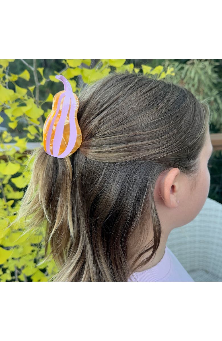 Centinelle Pink Squash Hair Claw, Alternate, color,