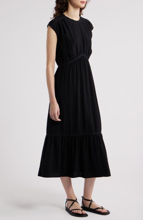 Shop Treasure & Bond Lace Inset Maxi Dress In Black