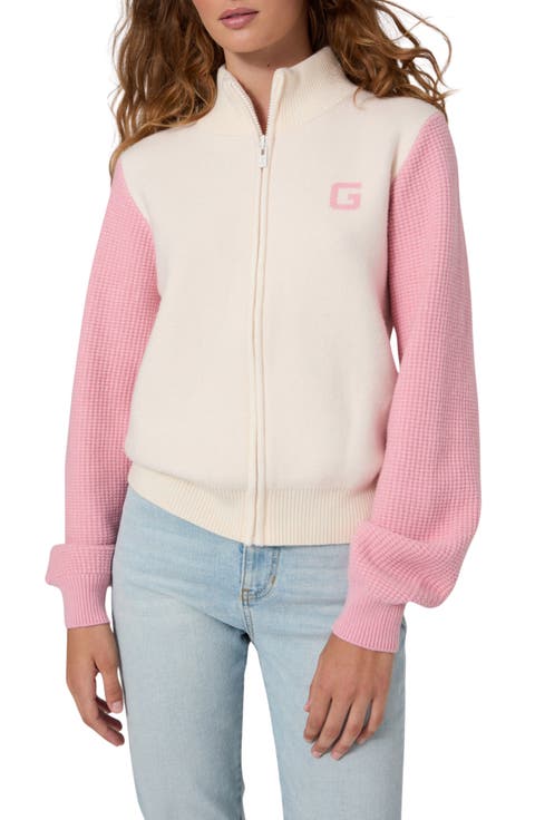 Lily Jacquard Full Zip Hoodie