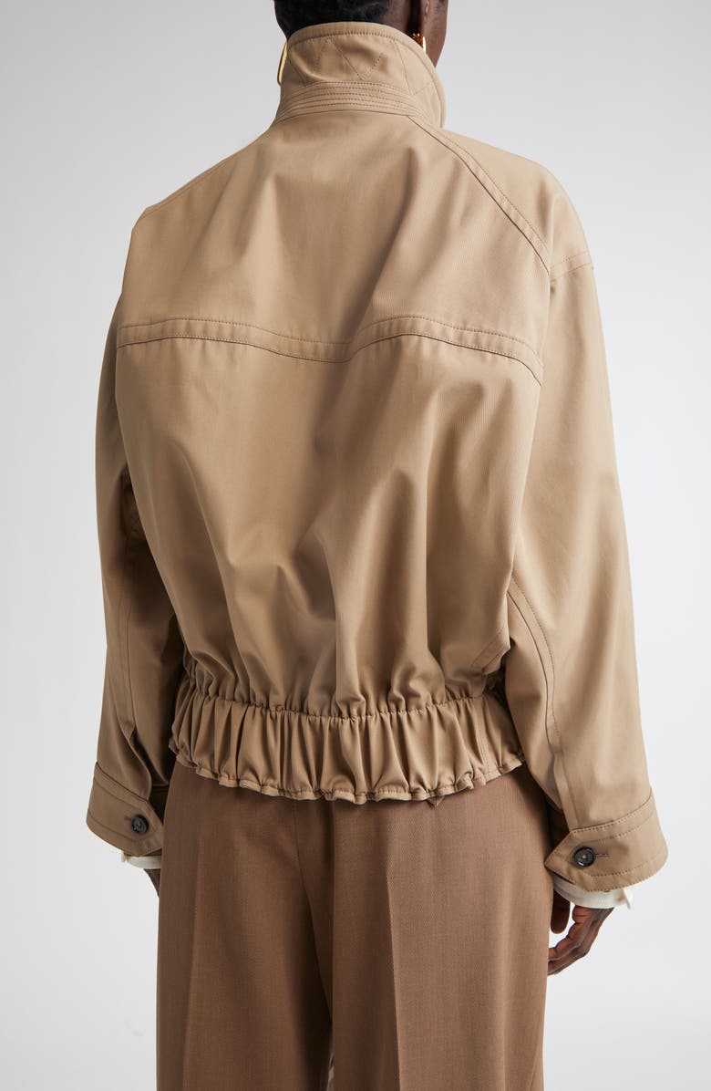Bottega Veneta Oversize Cotton Twill Jacket, Alternate, color, 