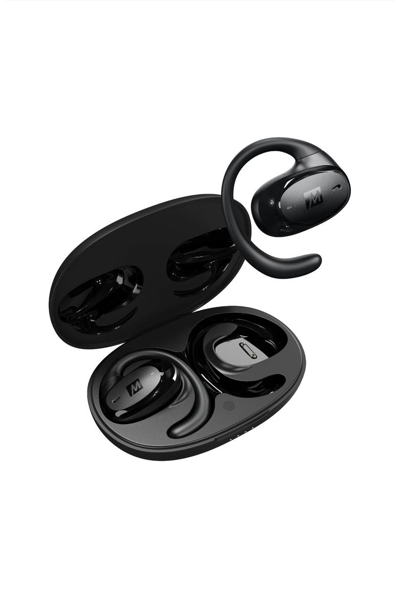 AirHooks Pro Open Ear True Wireless Sports Headphones, Main, color, Black