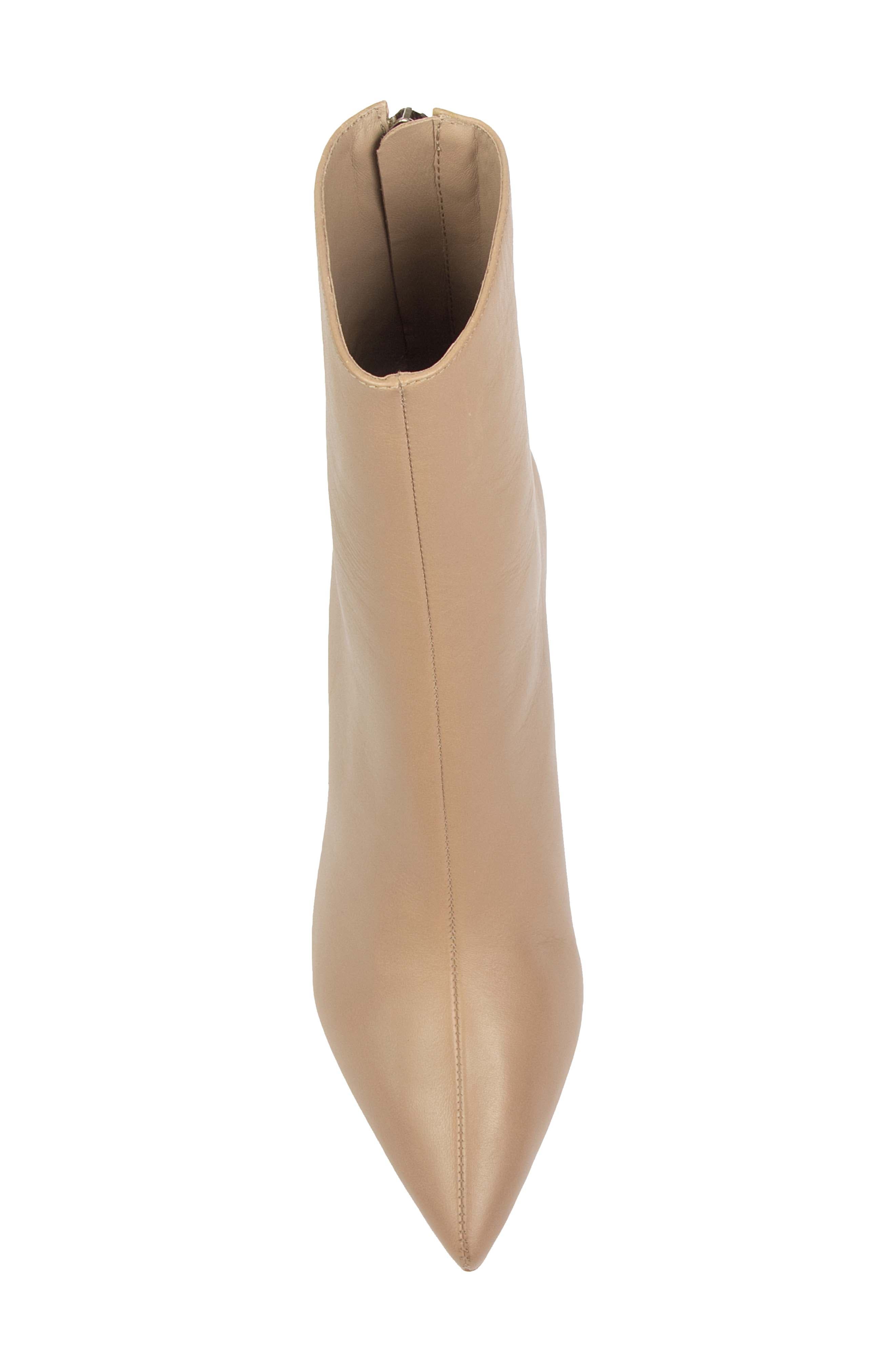 Jennifer Pointy Toe Bootie, Alternate, color, FENDI LEATHER