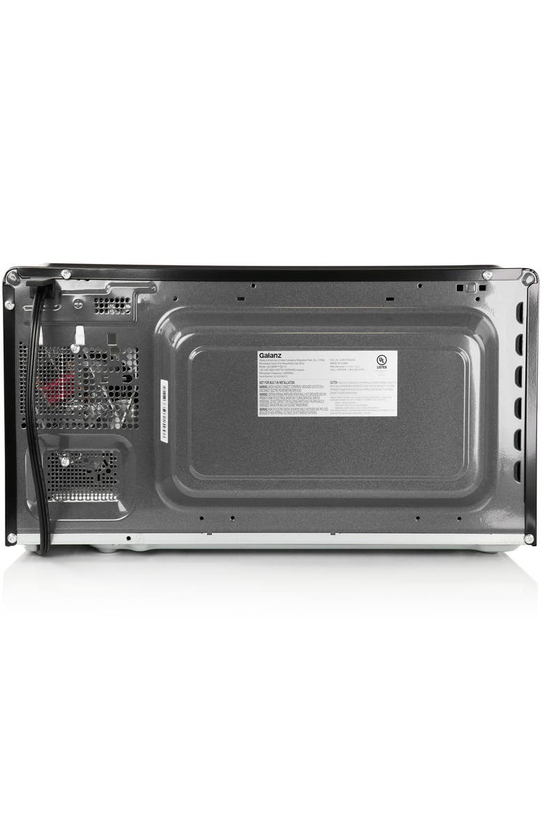 Galanz 0.9 cu ft 900W Countertop Microwave Oven in Black with One Touch Express Cooking, Alternate, color, Black